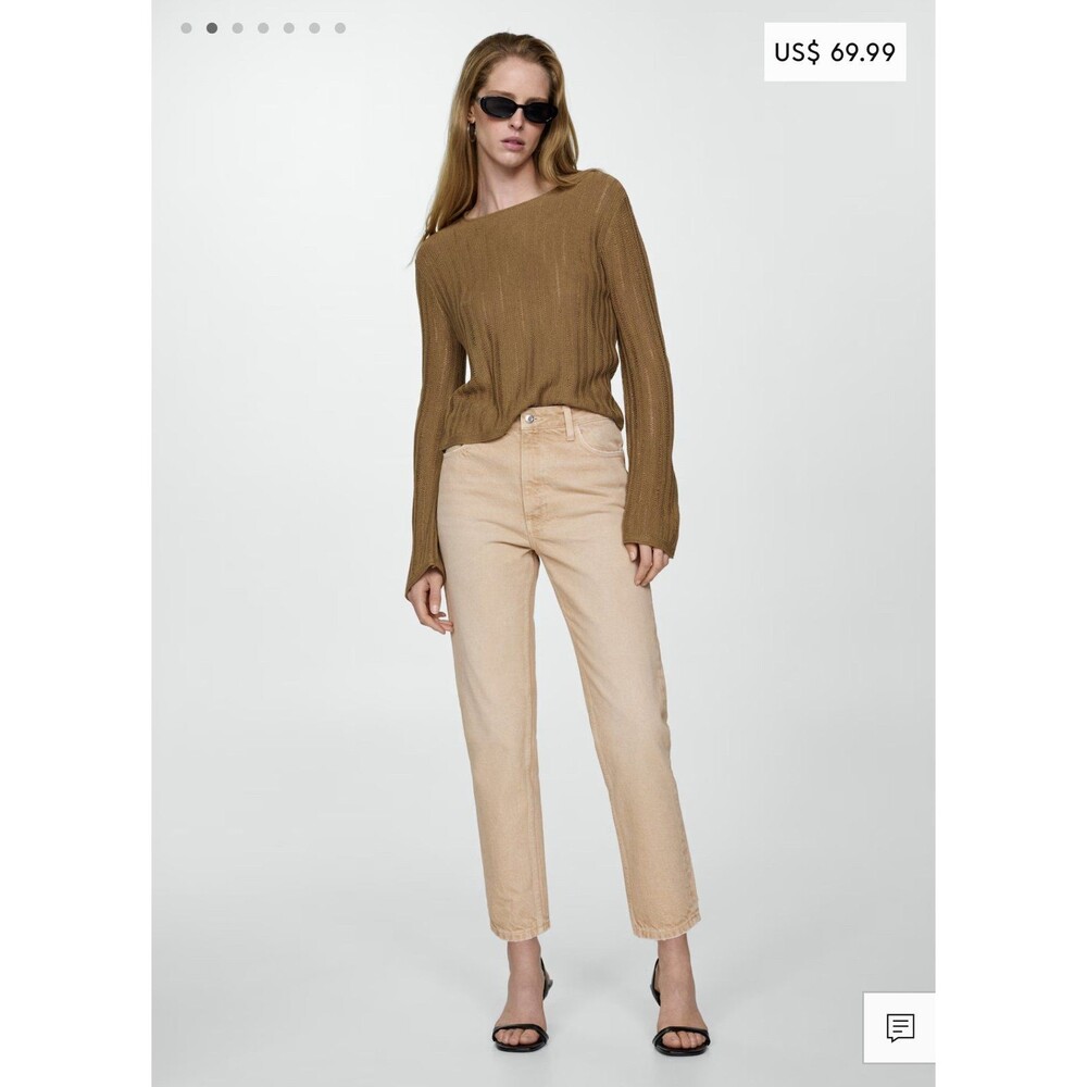 NWT Mango Mom high-waist jeans